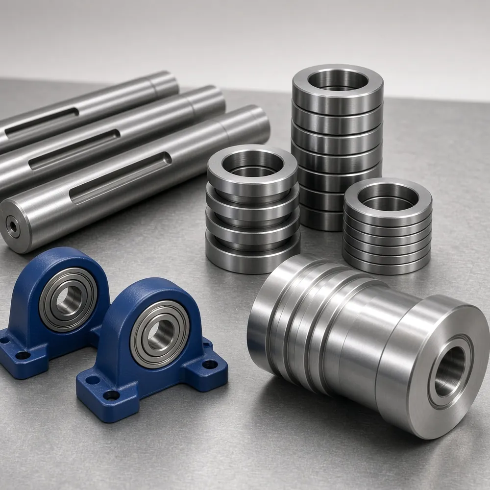 Illustrative rendering of spares and reconditioning