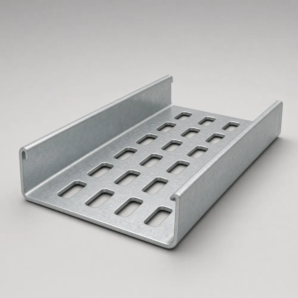 Illustrative rendering of a cable tray